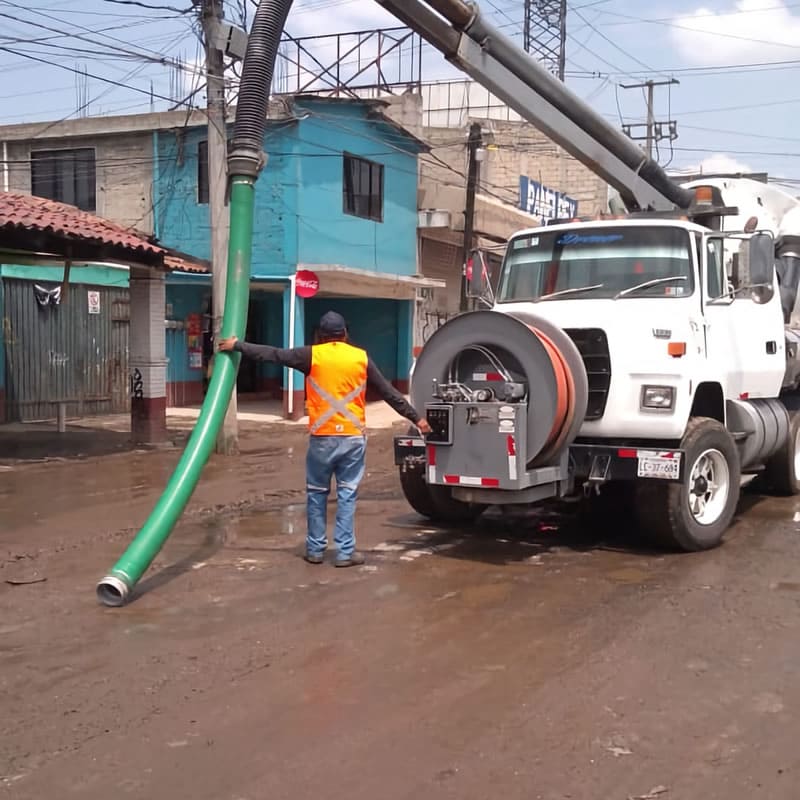 Desazolves de Drenajes Urgentes en Toluca